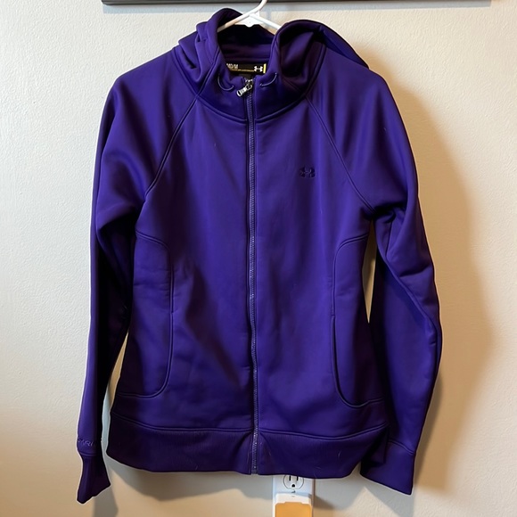 Women’s Under Armour Cold Gear Zip-Up with Hood - Picture 1 of 3